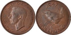 World Coins - Coin, Great Britain, Farthing, 1947