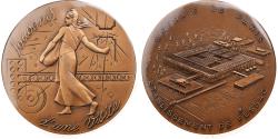 World Coins - France, Medal, Souvenir d'une visite, Semeuse, Undated (1975), MDP, Bronze