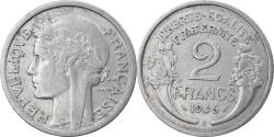 World Coins - Coin, France, Morlon, 2 Francs, 1945, Beaumont - Le Roger, , Aluminum