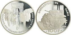 World Coins - Coin, France, Libération de Paris, 100 Francs, 1994, Proof, , Silver