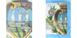 World Coins - San Marino, 2 Euro, année européenne de la créativité, 2009, Rome, FDC