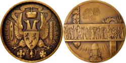 World Coins - France, Medal, Ville de Cambrai, Politics, Society, War, , Bronze