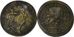 World Coins - France, Nuremberg token, Louis XVI, n.d., Brass,