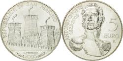 World Coins - San Marino, 5 Euro, 2005, , Silver, KM:468