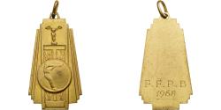 World Coins - France, Medal, Fédération Française de Pelote Basque, 1968, Brass,