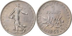 World Coins - France, Franc, Semeuse, 1969, Paris, Nickel, , Gadoury:474, KM:925.1