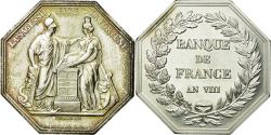 World Coins - France, Medal, Banque de France, An VIII, Dumarest, , Silver