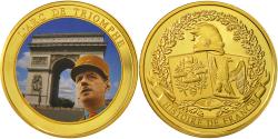 World Coins - France, Medal, L'Arc de Triomphe, , Copper Gilt