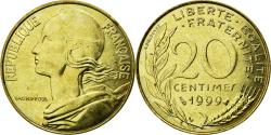 World Coins - Coin, France, Marianne, 20 Centimes, 1999, , Aluminum-Bronze
