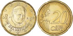 World Coins - VATICAN CITY, 20 Euro Cent, 2011, Rome, , Brass, KM:386