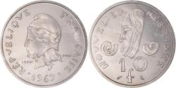 World Coins - Coin, New Hebrides, 10 Francs, 1967, Paris, ESSAI, , Nickel, KM:E2