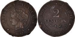 World Coins - Coin, France, 2 Centimes, 1892