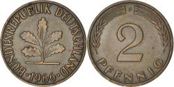 World Coins - Coin, GERMANY - FEDERAL REPUBLIC, 2 Pfennig, 1966, Stuttgart, , Bronze