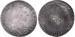 World Coins - France, Louis XIV, 1/2 Écu au buste juvénile, 1662, Bayonne, Silver