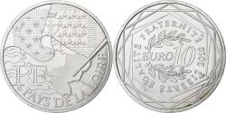 World Coins - France, 10 Euro, Pays de la Loire, 2010, Paris, Silver, , KM:1648