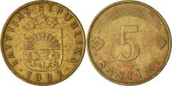 World Coins - Coin, Latvia, 5 Santimi, 1992