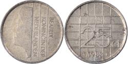 World Coins - Coin, Netherlands, 25 Cents, 1983