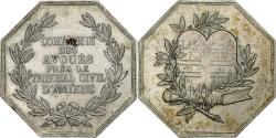 World Coins - France, Token, Avoués près le tribunal civil d'Amiens, n.d., Silver,