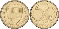 World Coins - Austria, 50 Groschen, 1997, Aluminum-Bronze, , KM:2885