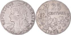 World Coins - Coin, France, Patey, 25 Centimes, 1905, , Nickel, KM:856, Gadoury:364