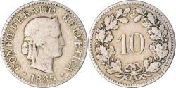 World Coins - Coin, Switzerland, 10 Rappen, 1885