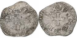 World Coins - France, Charles V, Blanc au K, 1365-1380, Billon, , Duplessy:363