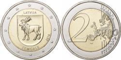 World Coins - Latvia, 2 Euro, Zemgale, 2018, , Bi-Metallic