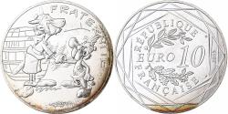 World Coins - France, 10 Euro, Astérix Fraternité (Astérix chez les bretons), 2015, MDP