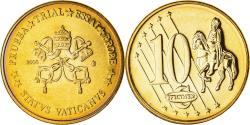 World Coins - Vatican, Medal, 10 C, Essai-Trial Siège Vacant, 2005, , Brass