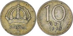World Coins - Coin, Sweden, 10 Öre, 1945