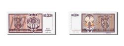 World Coins - Banknote, Croatia, 10 Dinara, 1992, Undated, KM:R1b, UNC(65-70)