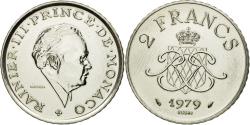 World Coins - Coin, Monaco, Rainier III, 2 Francs, 1979, Paris, ESSAI, , Nickel, KM:E71