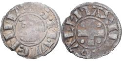 World Coins - Archbishopric of Vienne, Denarius, ca. 1150-1200, Vienne, Silver,