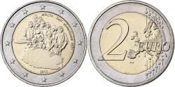 World Coins - Malta, 2 Euro, 2013, Utrecht, Bi-Metallic,