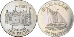 World Coins - Belgium, Token, 100 Tollenaar - Schelle, 1981, Copper-nickel,