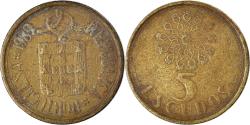 World Coins - Coin, Portugal, 5 Escudos, 1989