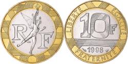 World Coins - Coin, France, Génie, 10 Francs, 1998, Paris, BU, , Aluminum-Bronze