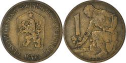 World Coins - Coin, Czechoslovakia, Koruna, 1970, , Aluminum-Bronze, KM:50