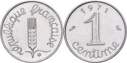 World Coins - France, Centime, Épi, 1971, Paris, Stainless Steel, , Gadoury:91