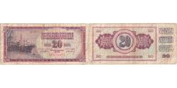 World Coins - Banknote, Yugoslavia, 20 Dinara, 1974, 1974-12-19, KM:85, VF(20-25)