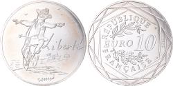 World Coins - France, 10 Euro, 2014, Paris, Sempé Liberté Été, , Silver