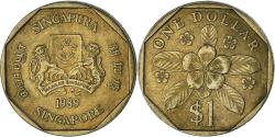 World Coins - Coin, Singapore, Dollar, 1989
