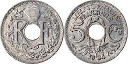 World Coins - Coin, France, Lindauer, 5 Centimes, 1924, Poissy, , Copper-nickel
