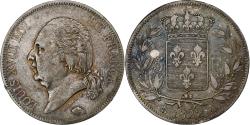 World Coins - France, Louis XVIII, 5 Francs, 1822, Paris, Silver, , Gadoury:614