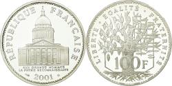 World Coins - Coin, France, 100 Francs, 2001, BE, , Silver, Gadoury:898a