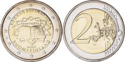 World Coins - Finland, 2 Euro, Traité de Rome 50 ans, 2007, Vantaa, , Bi-Metallic
