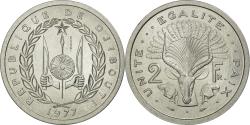 World Coins - Coin, Djibouti, 2 Francs, 1977, Paris, ESSAI, , Aluminum, KM:E2