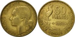 World Coins - Coin, France, Guiraud, 50 Francs, 1958, Paris, , Aluminum-Bronze