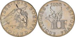 World Coins - Coin, France, Roland Garros, 10 Francs, 1988, , Aluminum-Bronze, KM:965
