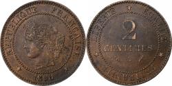 World Coins - France, 2 Centimes, Cérès, 1896, Paris, Bronze, , Gadoury:105